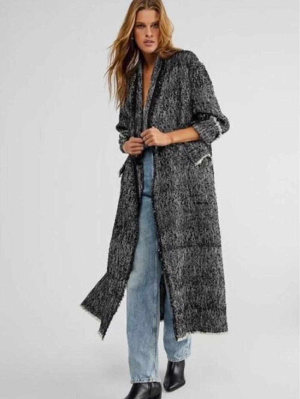 Free People Quiet Hours Coat M/L